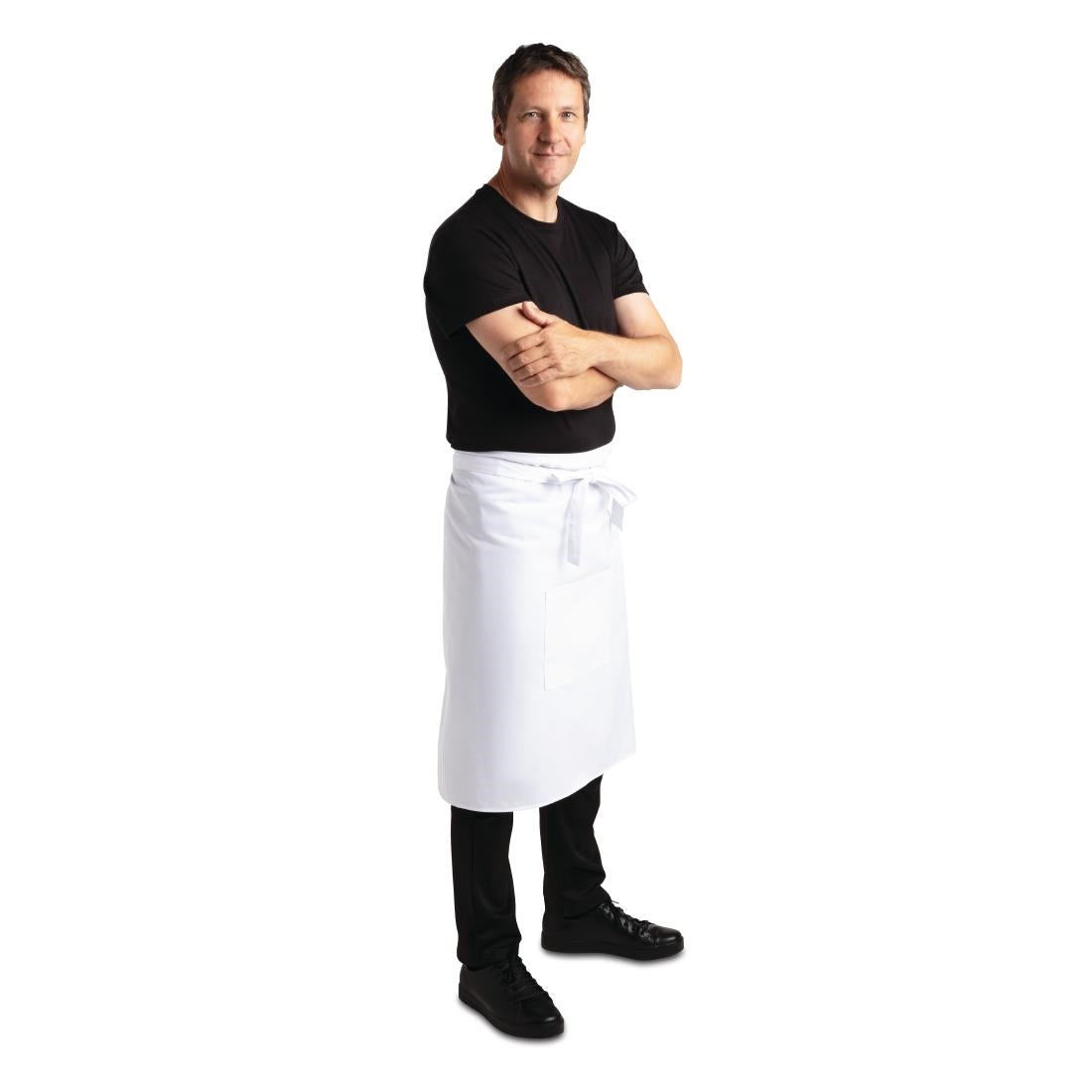 Whites Bistro Apron White - 1000x700mm 39.4x27.5"