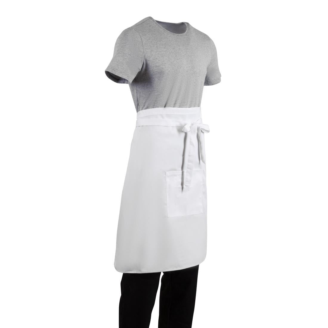 Whites Bistro Apron White - 1000x700mm 39.4x27.5"