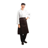 Whites Bistro Apron Black - 1000x700mm 39.4x27.5"