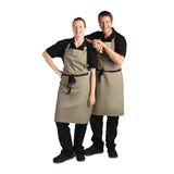 Whites Bib Apron Polycotton Olive