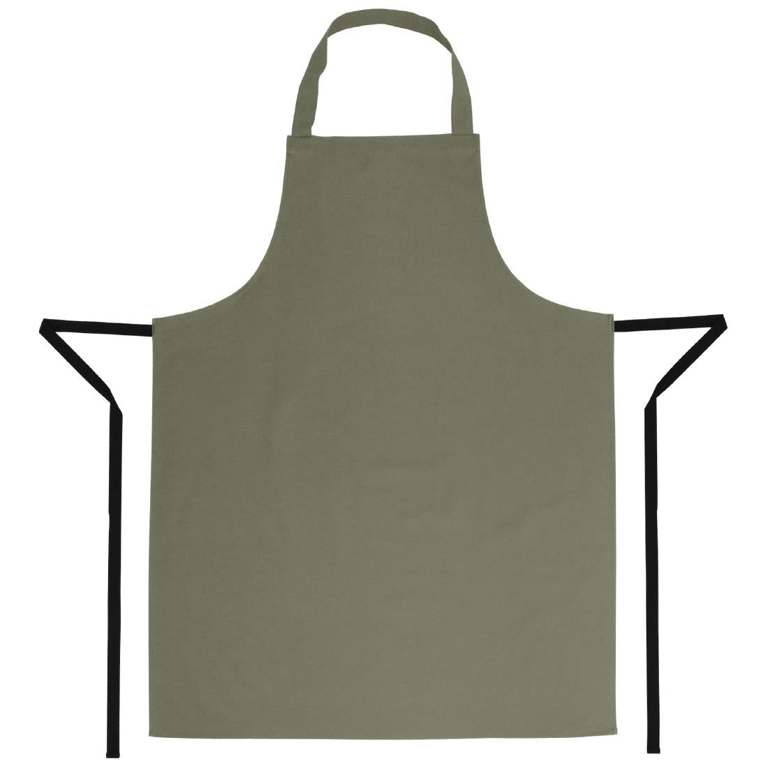 Whites Bib Apron Polycotton Olive