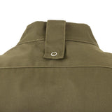 Southside Band Collar Jacket Khaki - Size XL