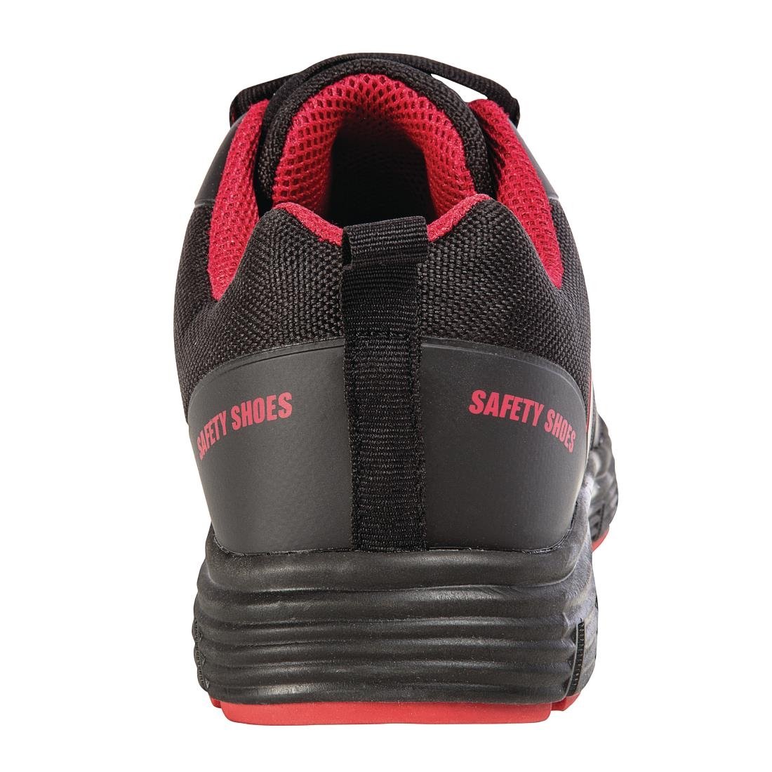 Slipbuster Mesh Safety Trainer Black - Size 45