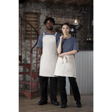 Southside Cotton Canvas Bib Apron Stone