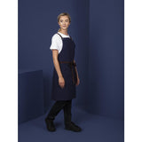 Southside Cotton Canvas Bib Apron Navy