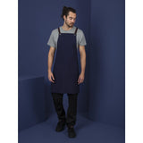 Southside Cotton Canvas Bib Apron Navy