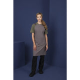 Southside Cotton Canvas Bib Apron Washed Grey