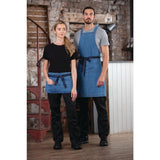 Southside Denim Bib Apron Light Blue