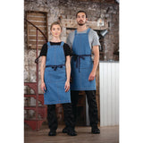 Southside Denim Bib Apron Light Blue