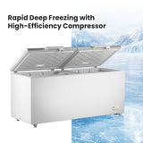 Thermaster 750L Chest Freezer with Stainless Steel Lid - BD750F