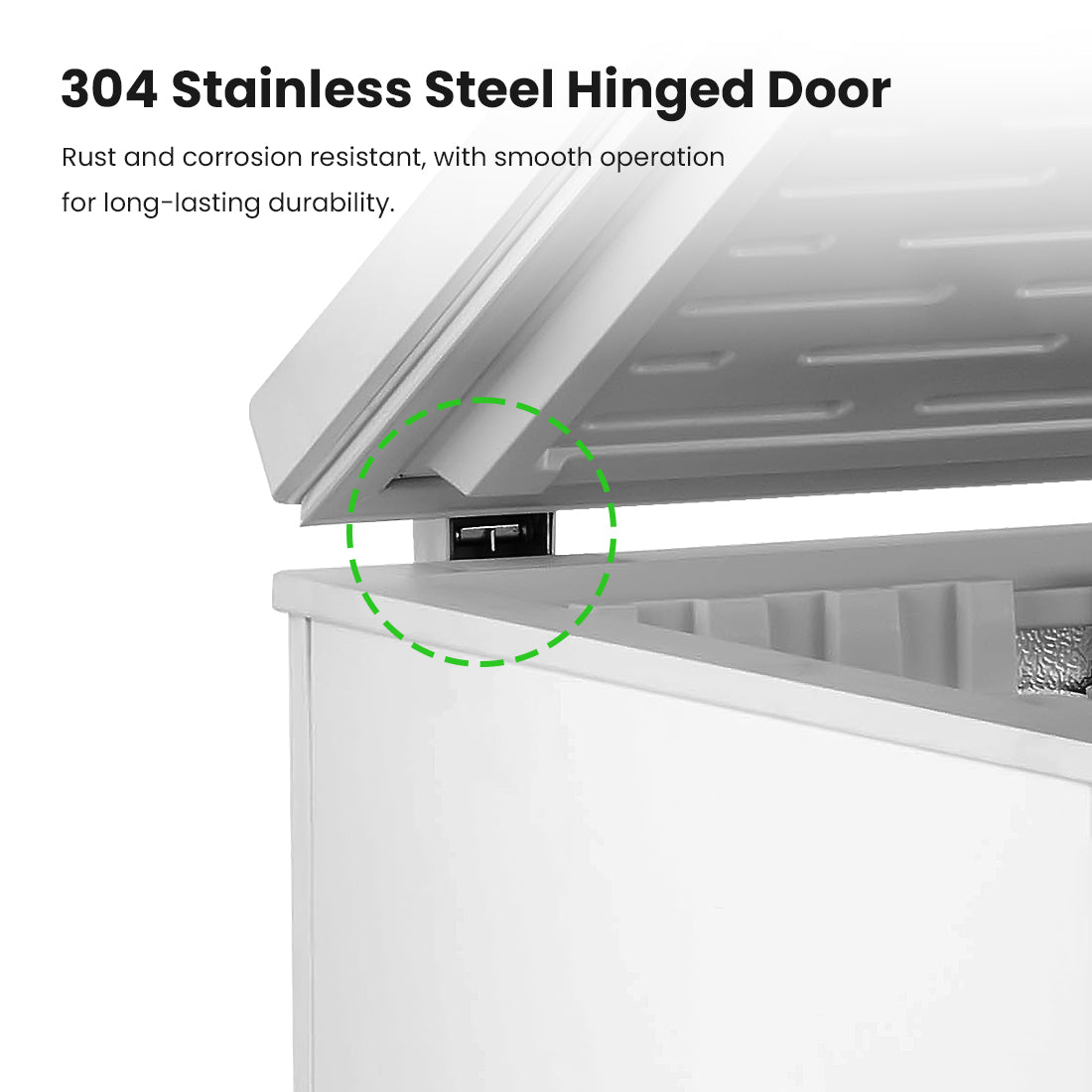 Thermaster 600L Chest Freezer with Stainless Steel Lid - BD600F
