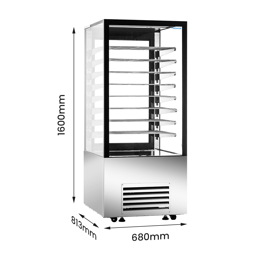 Bonvue Ambient Bakery Display Cabinet - BDC-510