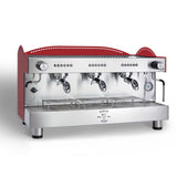 Bezzera 3L Red 3-Group Professional Espresso Machine BZB2016R3DE