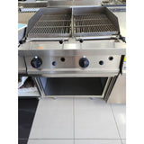 Ex-Showroom: Fagor 700 Series Gas Charcoal 2 Grid Grill BG7-10-QLD7