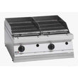 Ex-Showroom: Fagor 700 series - Gas charcoal 2 grid grill - BG7-10-VIC730
