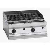 Ex-Showroom: Fagor 700 series - Gas charcoal 2 grid grill - BG7-10-VIC1005