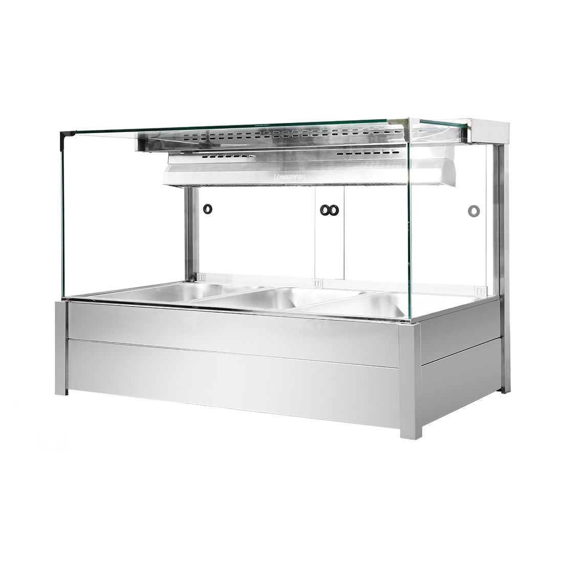 Bonvue Square Countertop Wet and Dry Bain Marie - BM11SC
