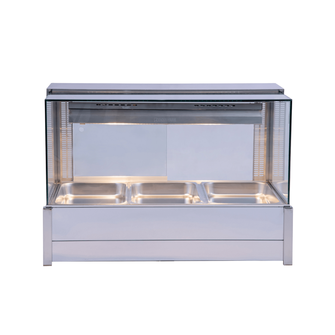 Bonvue Square Countertop Wet and Dry Bain Marie BM11SC