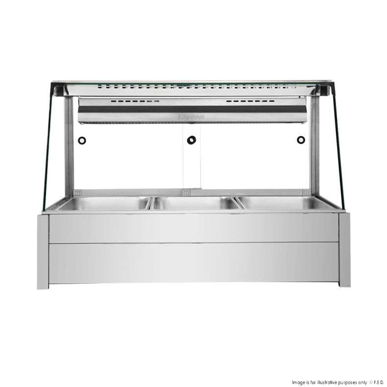Bonvue Angled Countertop Wet and Dry Bain Marie BM11TC