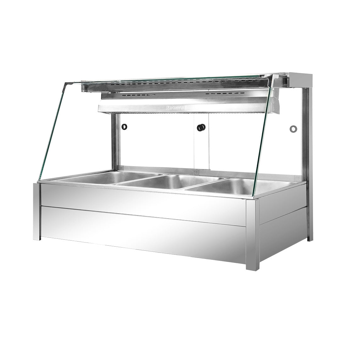 Bonvue Angled Countertop Wet and Dry Bain Marie BM11TC