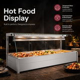 Bonvue Angled Countertop Wet and Dry Bain Marie BM17TC