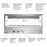 Bonvue Square Countertop Wet and Dry Bain Marie - BM14SC