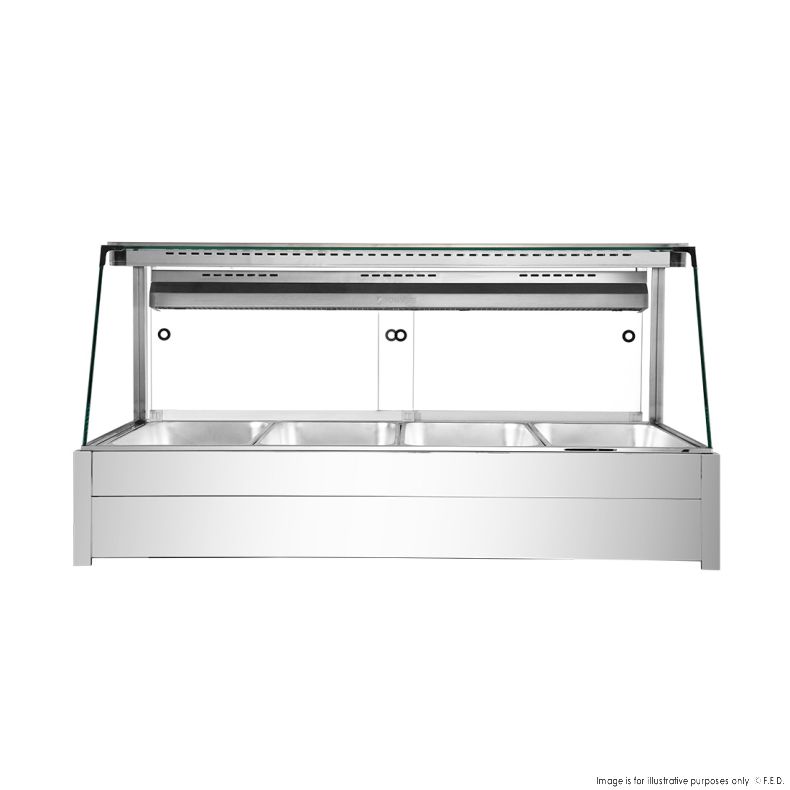Bonvue Angled Countertop Wet and Dry Bain Marie BM14TC