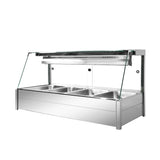 Bonvue Angled Countertop Wet and Dry Bain Marie BM14TC