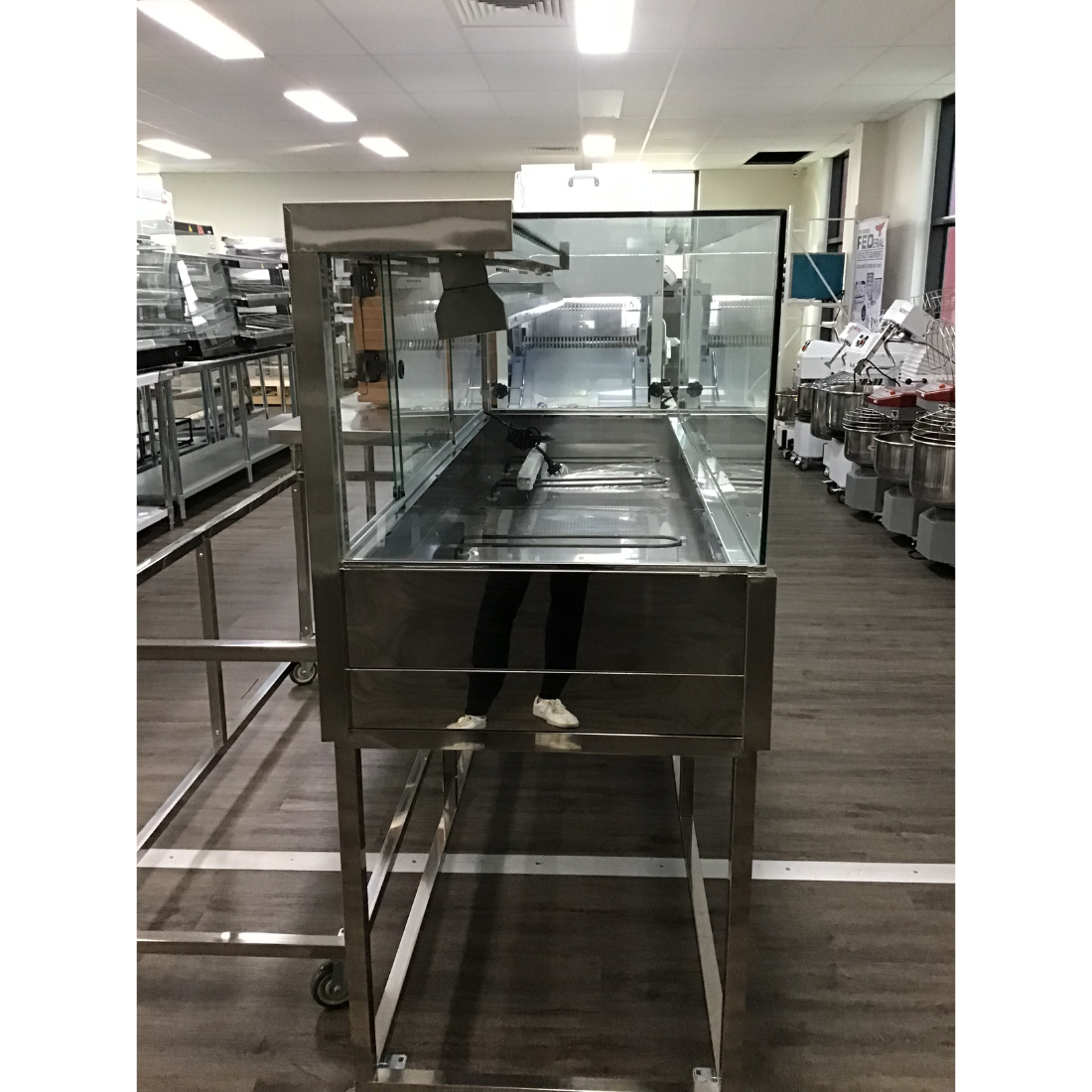 Ex-Showroom: Bonvue Square Countertop Wet and Dry Bain Marie - BM17SC-VIC1006