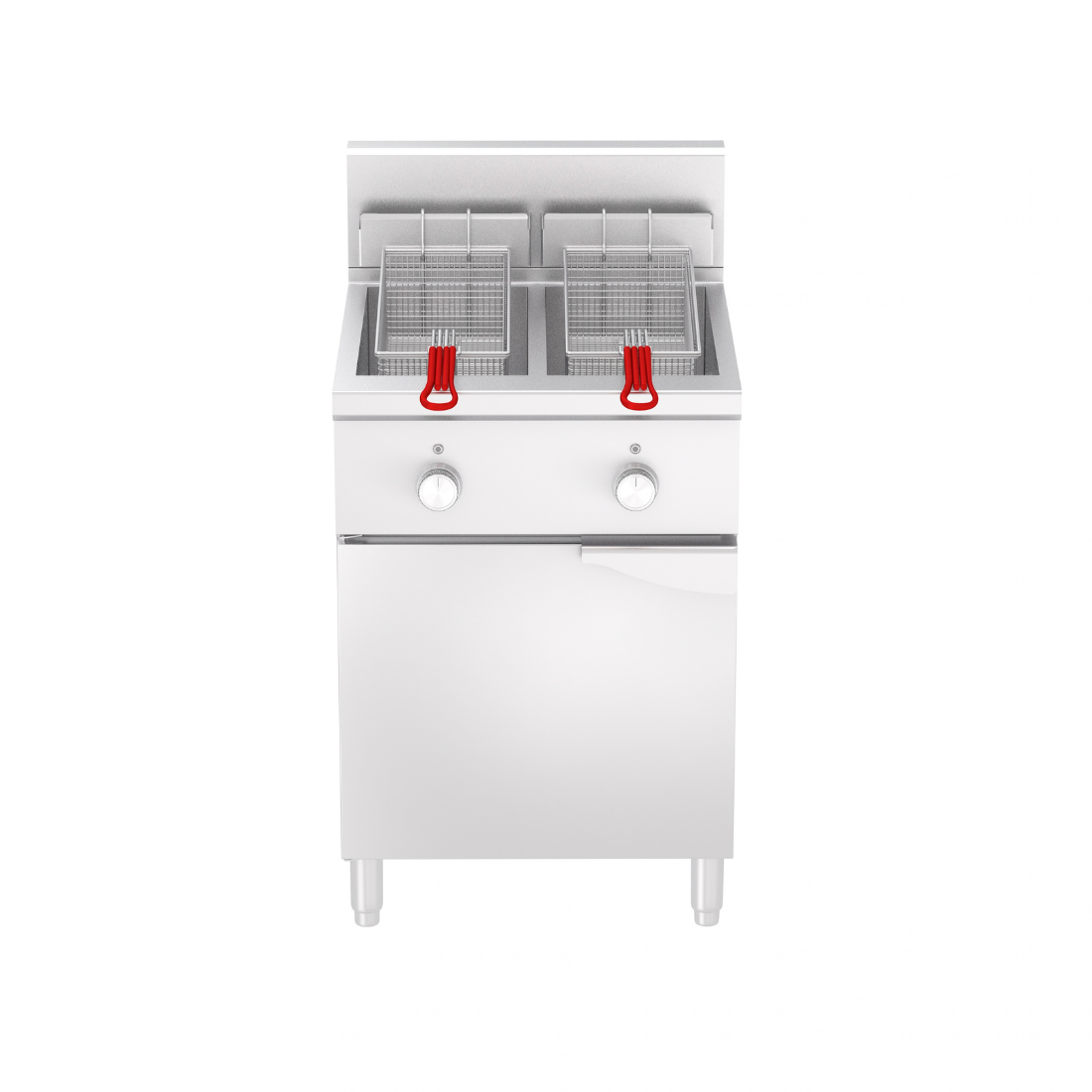 BRENNER Volt 800 Series 2 x 25L Twin Tank Induction Deep Fryer - BREE8-600IFD