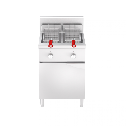 BRENNER Volt 800 Series 2 x 25L Twin Tank Induction Deep Fryer - BREE8-600IFD