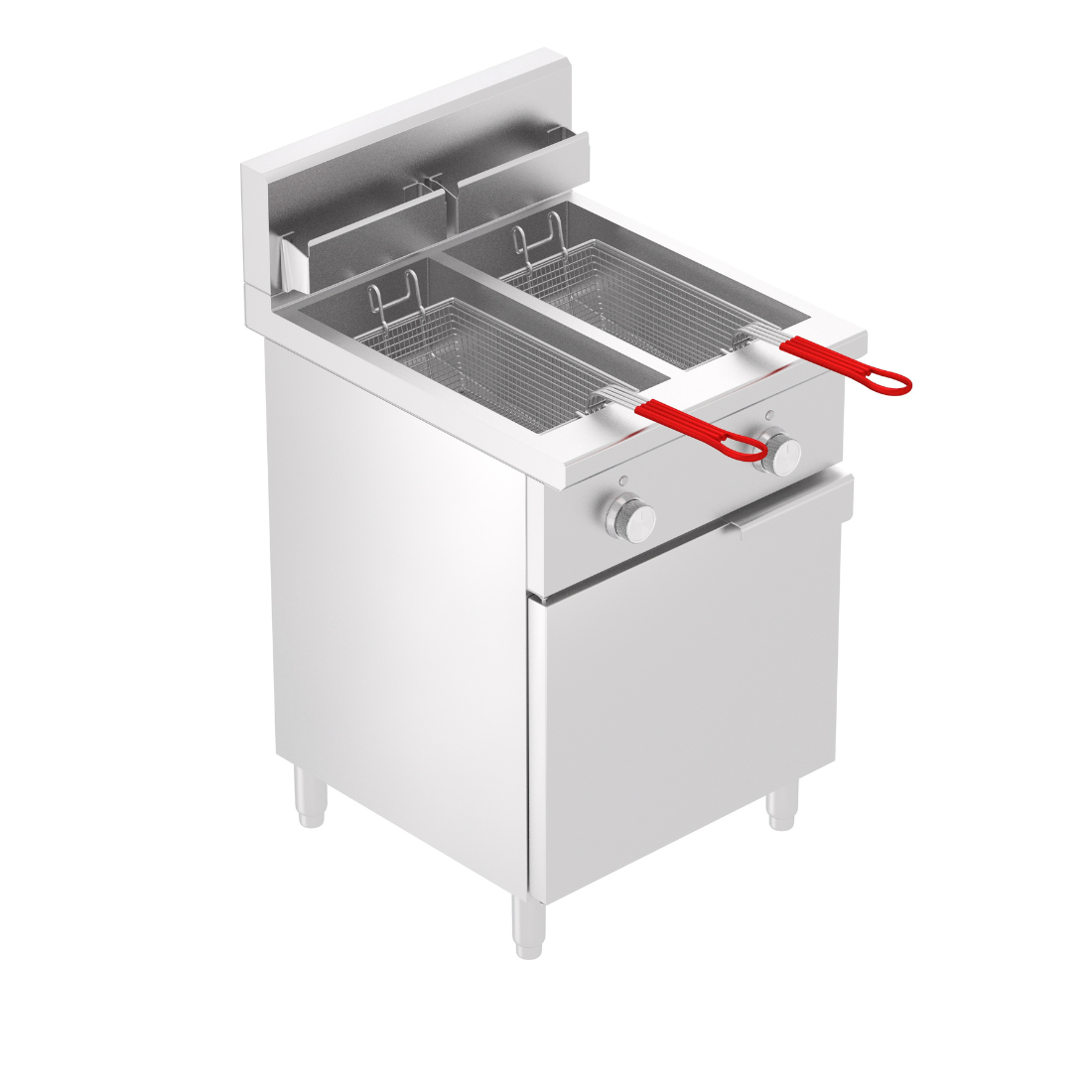 BRENNER Volt 800 Series 2 x 25L Twin Tank Induction Deep Fryer - BREE8-600IFD