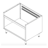 Brenner Forge 800 Series 900mm width Stainless Steel Cabinet Stand - BREG8-900E