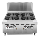 BRENNER Forge 800 Series Gas Bench Top Cooking Range LPG with 4 burners - BREG8R-600L