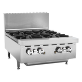 BRENNER Forge 800 Series Gas Bench Top Cooking Range NG with 4 burners - BREG8R-600N