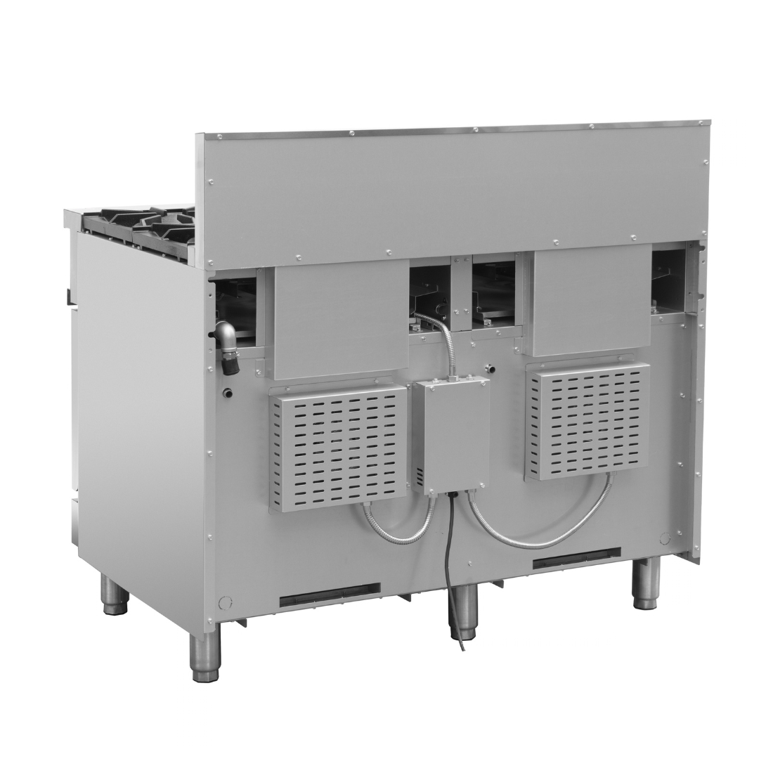 BRENNER Forge 800 Series 8 burners Gas Range with double Fan Forced Oven NG - BREG8RO-1200N