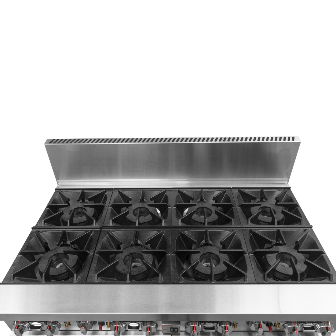 BRENNER Forge 800 Series 8 burners Gas Range with double Fan Forced Oven LPG - BREG8RO-1200L