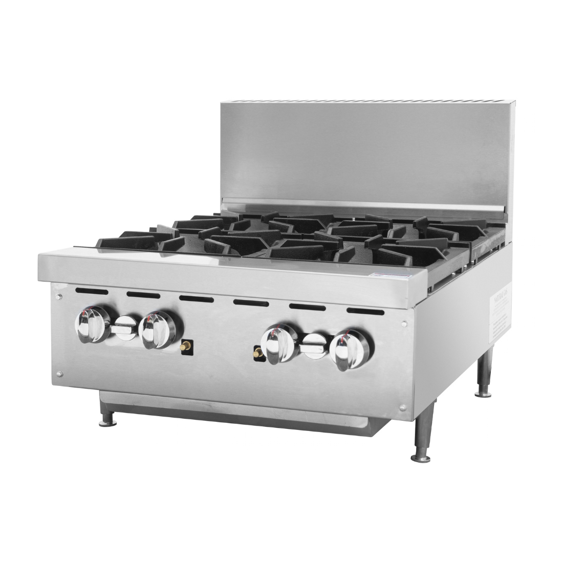 BRENNER Forge 800 Series 4 burners Gas Range with one Fan Forced Oven NG - BREG8RO-600N