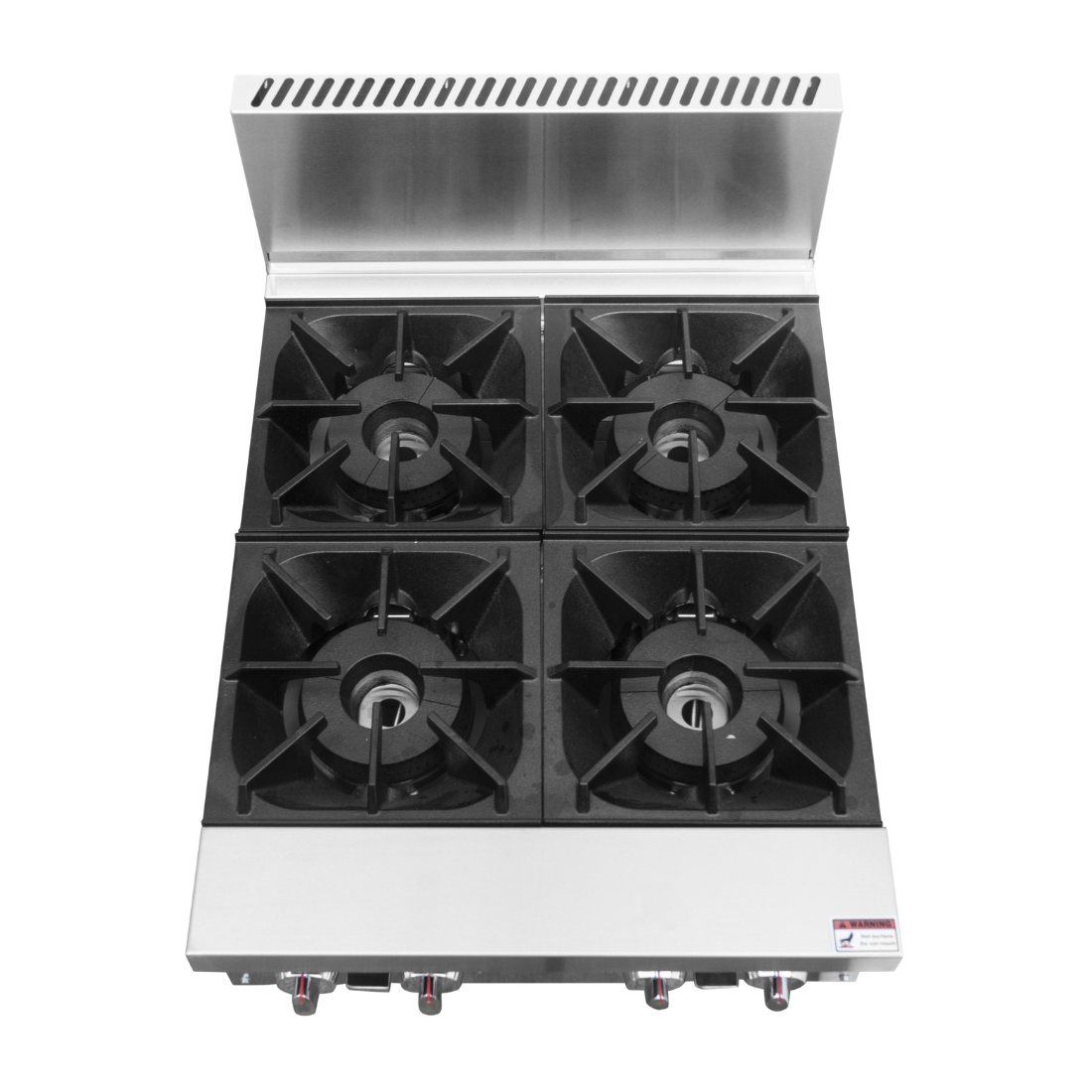 BRENNER Forge 800 Series 4 burners Gas Range with one Fan Forced Oven NG - BREG8RO-600N