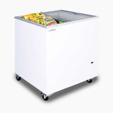 Display Chest Freezer - 191L - Flat Glass Top