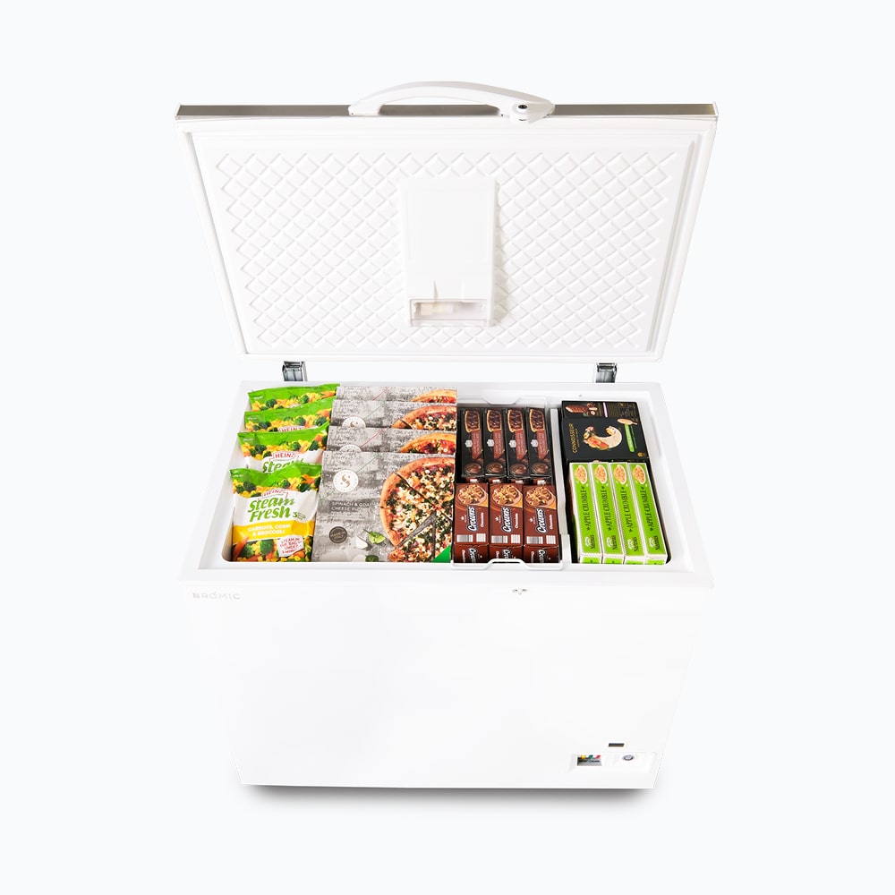 Storage Chest Freezer - 296L - Stainless Steel Top