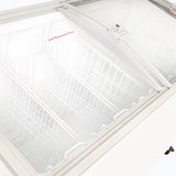 Display Chest Freezer - 352L - Curved Glass Top