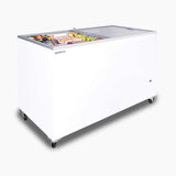 Display Chest Freezer - 401L - Flat Glass Top