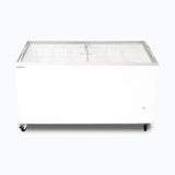 Display Chest Freezer - 427L - Curved Glass Top