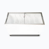 Display Chest Freezer - 427L - Curved Glass Top