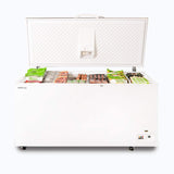 Storage Chest Freezer - 492L - Stainless Steel Top