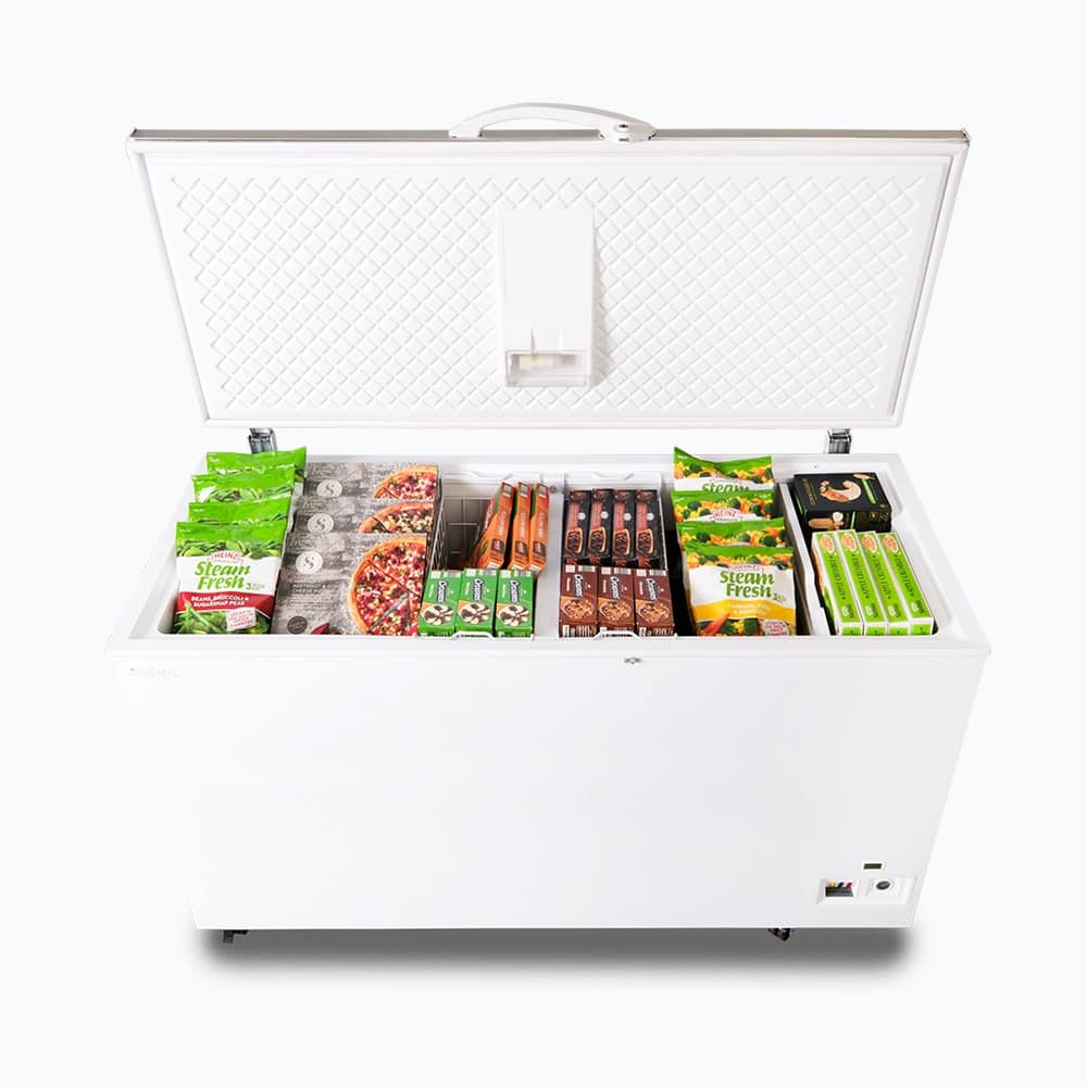 Storage Chest Freezer - 492L - Stainless Steel Top