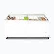 Display Chest Freezer - 555L -  Curved Glass Top