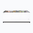 Display Chest Freezer - 670L - Flat Glass Top