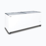 Display Chest Freezer - 670L - Flat Glass Top